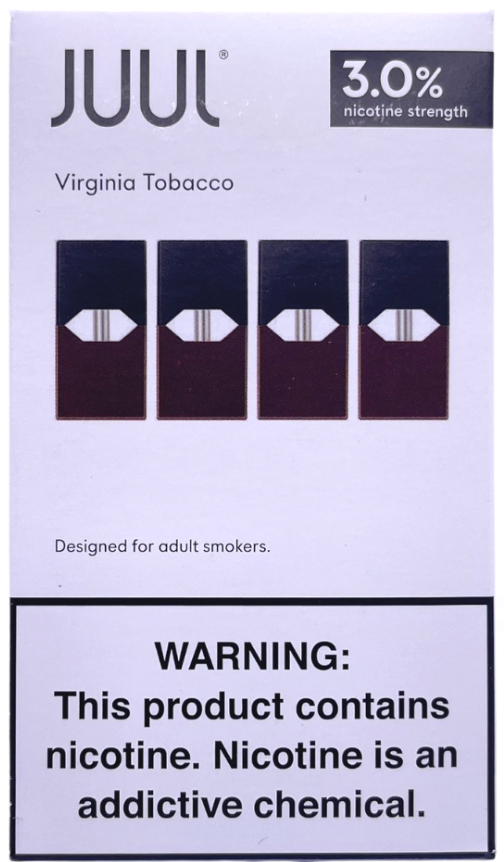 JUUL Pods Virginia Tobacco & Menthol